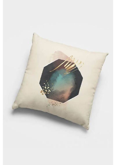 Renkli Geometrik Çift Taraflı 4'lü Set Kırlent Kılıfı 4kr033n11 Çok Renkli