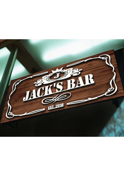 Bk Gift Kişiye Özel Kabartma Tasarım Ahşap Bar Tabelası, Home Bar Tabela, Rustik Ev Dekorasyonu, Duvar Dekoru-19