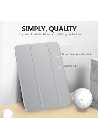 Apple Uyumlu iPad, 8. Ve 9. Nesil 2020 /2021 10.2" Tablet Flip Smart Standlı Akıllı Kılıf Smart Cover