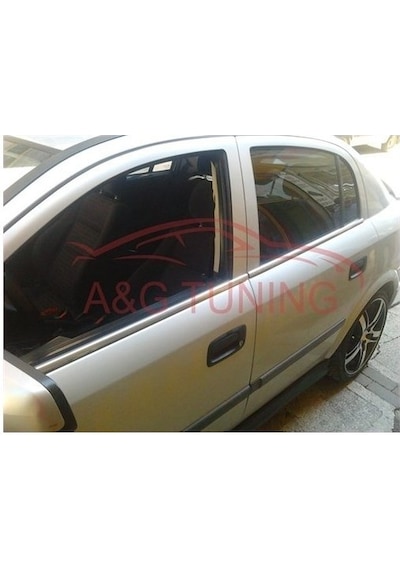 Opel Astra G Hb Krom Cam Çıtası Tk 2001-2009 4Prç Paslanmaz Çelik N11.3730