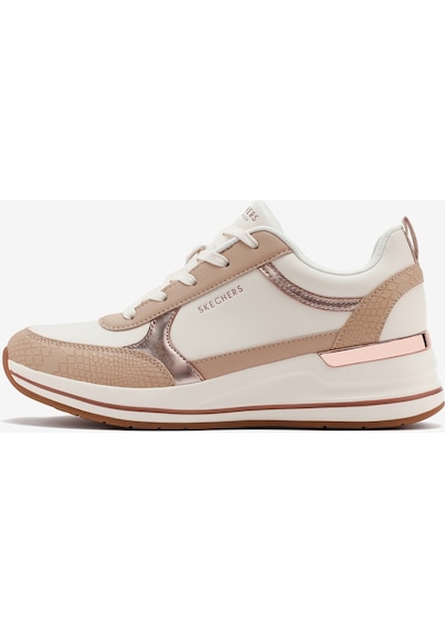Skechers Billion 2 - Fine Shine Kadın Beyaz Günlük Ayakkabı 177345 Wnt Beyaz
