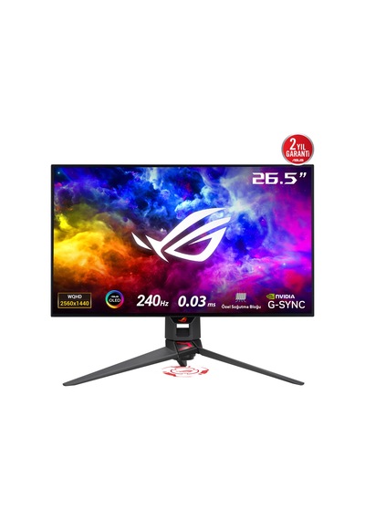 Asus Rog Swift Oled PG27AQDM 26.5 (Teşhir)