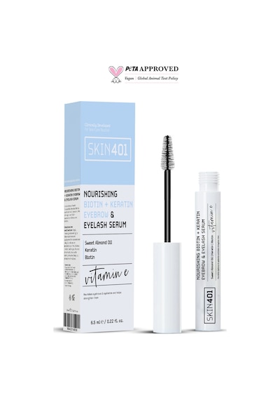 Skin401 Biotin + Keratin Besleyici Kaş & Kirpik Serumu 6.5ml