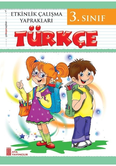 3.sınıf Etkinlik Çalışma Yaprakları Seti Boya Seti Hediyeli