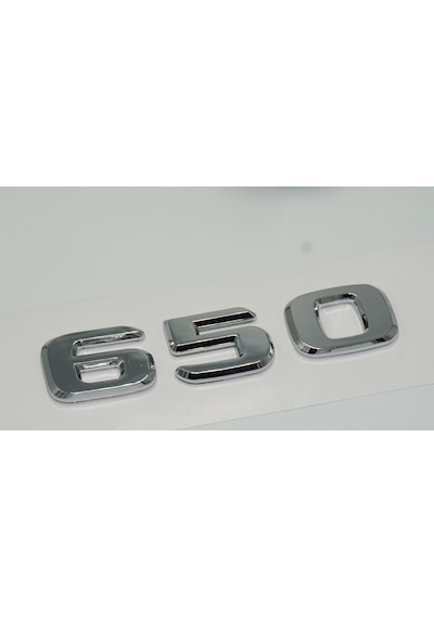 Dk Benz 650 Brabus Bagaj Krom Abs 3m 3d Yazı Logo