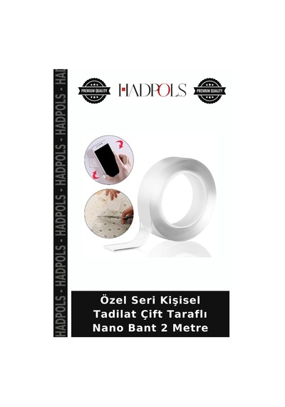 Özel Seri Kişisel Tadilat Çift Taraflı Nano Bant 2 Metre