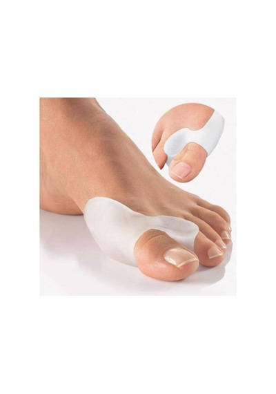 Silikon Makaralı Halluks Valgus Ayak Baş Parmak Kemik Bunyon Koruyucu Başparmak Bunion Sağ-sol Set - 881870565