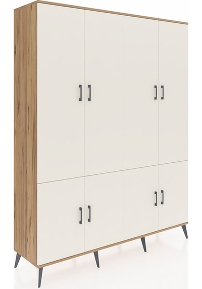 Hyperion Gardrop 10 Raflı 8 Kapaklı 176x44x221 Çam-aytaşı/çam Aytaşı/çam Hyperion Gardrop 10 Raflı 8 Kapaklı 176x44x221 Çam-aytaşı/çam Aytaşı/çam