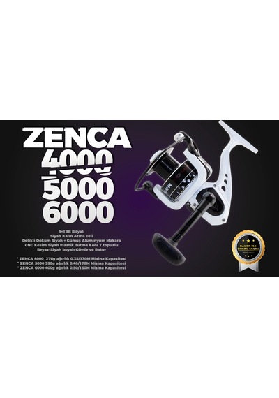 Bauer Zenca 5+1 Bb Olta Makinesi 6000