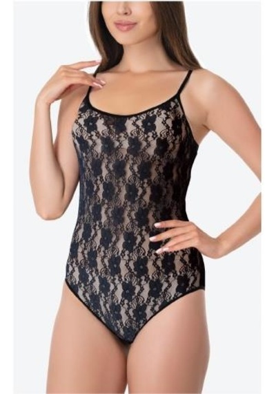 İmer Bayan Modal Önü Bütün Dantelli İp Askılı Çıtçıtlı Body 1101