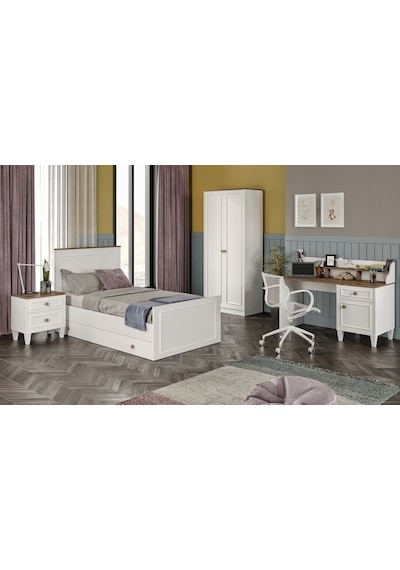 Smart M Genç Odası %100mdf Beyaz