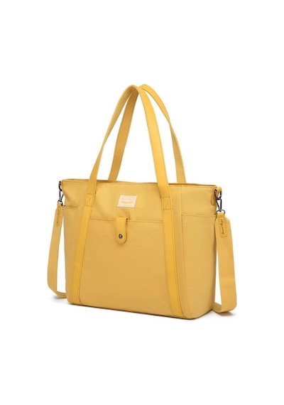 Smart Bags Kanvas Kadın Omuz Çantası Smk Kn-1324 Hardal
