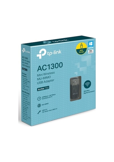 Tp-Link Archer T3U Ac1300 1300Mbps Dual Band USB Wireless Adaptö