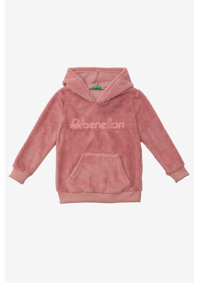 United Colors Of Benetton Kız Çocuk Sweatshirt Bnt-g20817 Pembe