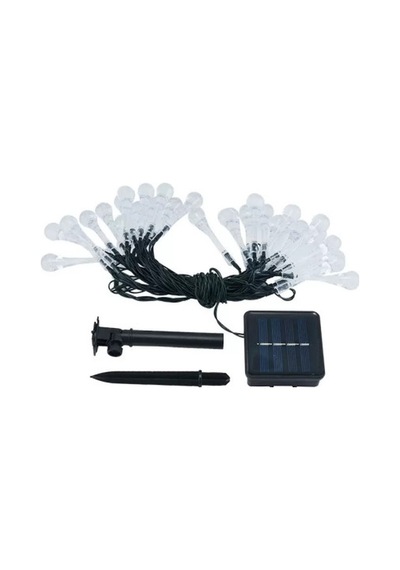 Zensaas41 7m 50 Led Damla 8 Fonksiyonlu Solar Panelli-rgb Zensaa56