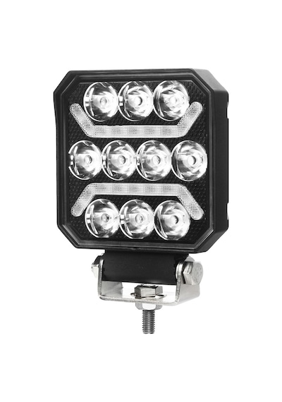 15w Kare 10 Ledli Sis Farı Off Road Çalışma Tekne Lambası