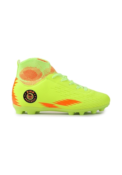 Kiko Kids 142 Fkp Boğazlı Krampon Çim Saha Erkek Çocuk Futbol Ayakkabı Sarı - Turuncu