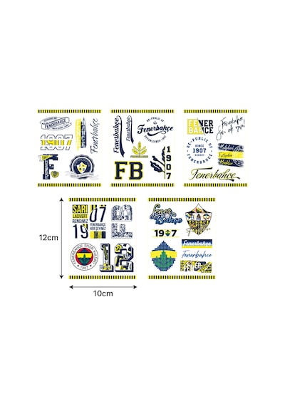 Fenerbahçe Sarı Stıcker Paketı Sarı