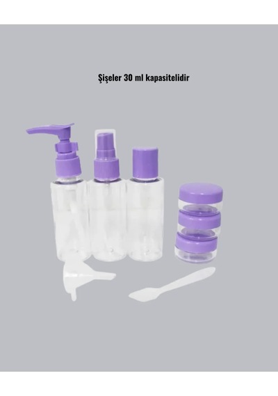 Astraltech Seyahat Bakım Seti 5 Parça 30ml Sızdırmaz Şeffaf