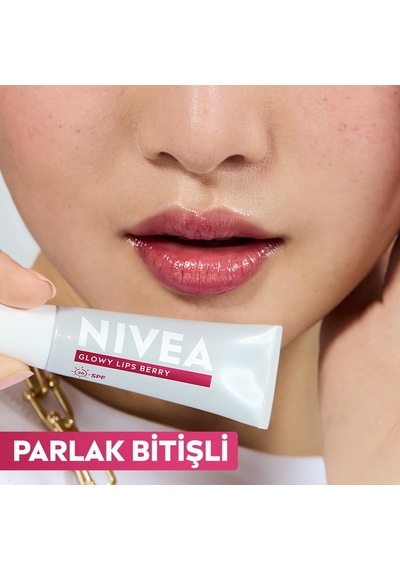Spf30 Glowy Lips Berry Nemlendirici Dudak Parlatıcısı Ve Bakım Kremi 10 Ml,hyaluronik Asit E Vitamini,gliserin
