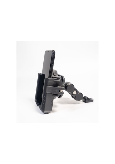 Motosiklet Telefon Tutucu Ayna Bağlantılı Anti Shock 4 Yastıklı Motor Telefon Tutucu