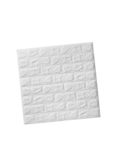 Zvnm 3d Tuğla Desenli Kendinden Yapışkanlı Duvar Paneli 58x38 Cm Zcv12 Renkli