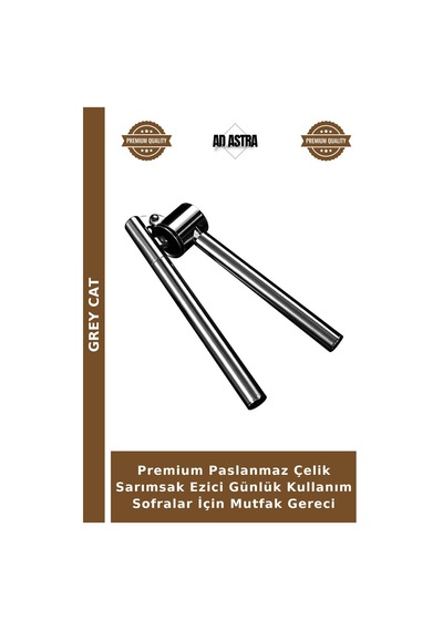 Premium Paslanmaz Çelik Sarımsak Ezici Günlük Kullanım Sofralar İçin Mutfak Gereci Çok Renkli