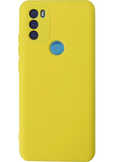 Mey İthalat General Mobile Gm 21 Plus Kılıf Nano İçi Kadife Silikon - Sarı