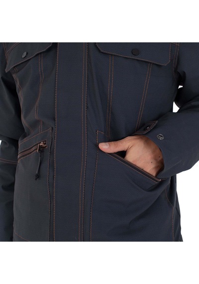 Hurley Hurley Plus Texture Jacket Erkek Mavi Ceket 7302 Lacivert