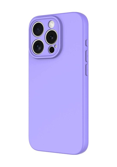 Apple Uyumlu iPhone 15 Pro Kılıf Lansman İçi Kadife Kamera Korumalı Mara Silikon Kılıf-lacivert