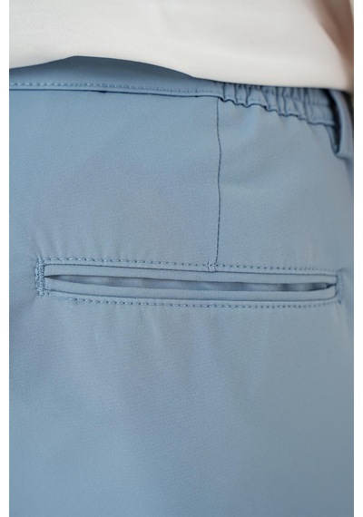 Efor Comfort Fit Beli Lastikli Esnek Casual Havacı Mavi Pantolon P 1173 Mavi