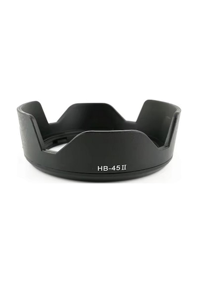 Ayex Hb-45ıı Parasoley Nikon Af-s Dx 18-55mm F/3.5-5.6g / Vr / Vr Iı Uyumlu Lens Hood