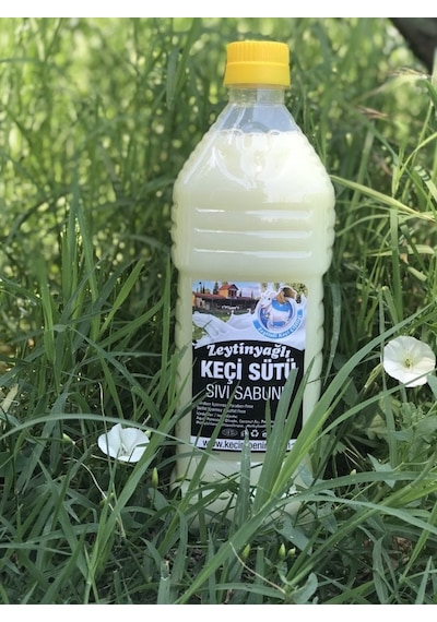 Zeytinli Keçi Çiftliği Zeytinyağlı Keçi Sütü Sıvı Sabunu 1 L
