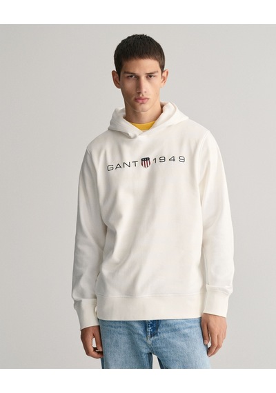 Gant Erkek Sweatshırt 2003244-113 2003244-113 Beyaz Beyaz