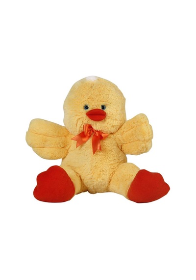 Oturan Kanatlı Ördek Sarı Yumoş 35 Cm