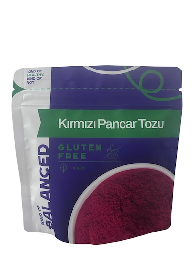 Kind Of Balanced Glutensiz Kırmızı Pancar Tozu 100 Gr.