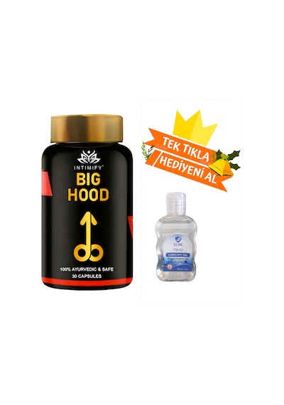 Altın Kapak Erkekler Için Yeni Performans Intimify Bıg Hood 30 Kapsül