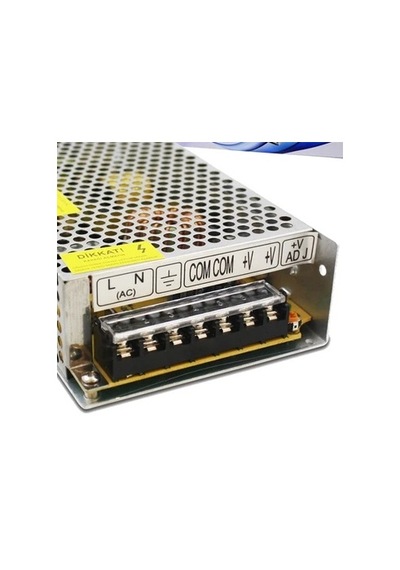24volt 10 Amper Ip20 Adaptör Kalın Metal Kasa Trafo
