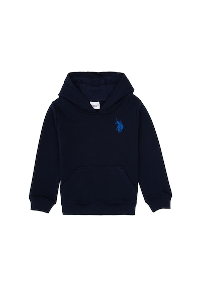 U.S. Polo Assn. Erkek Çocuk Lacivert Basic Kapüşonlu Sweatshirt 50313980-VR033 U.S. Polo Assn. Erkek Çocuk Lacivert Basic Kapüşonlu Sweatshirt 50313980-VR033