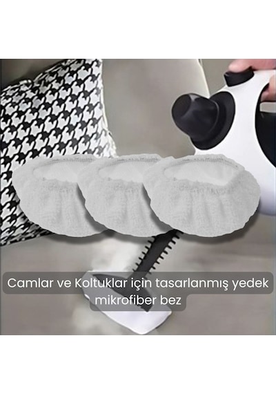 Womidi Sw618-d Çok Fonksiyonlu Buharlı Temizleyici İle Uyumlu Bez Seti