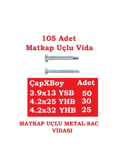 Vida -Dübel-Pul-Çivi -Hırdavat Seti 607 Parça Kullanışlı Set
