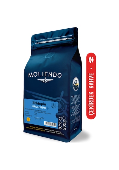 Moliendo Ethiopia Djimmah Yöresel Çekirdek Kahve 250 G