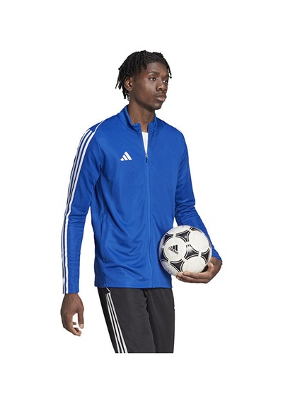 Adidas Tiro23 L Tr Jkt Erkek Futbol Antrenman Ceketi Hs3505 Mavi 001