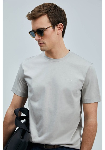 Lufian Bran Bej Erkek T-shirt 111020262 Bej
