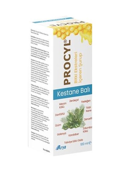 Procyl Bitkisel Ekstreler İçerikli Şurup 100 Ml