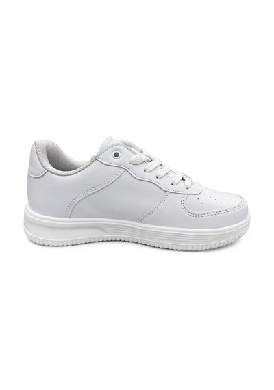 Papucumun Dünyası Wickers Unisex Bağcıklı Ultra Hafif Ve Konforlu Sneaker Beyaz