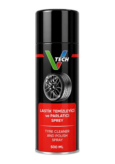 Mafra V Tech Lastik Temizleyici Ve Parlatıcı Sprey 500 Ml