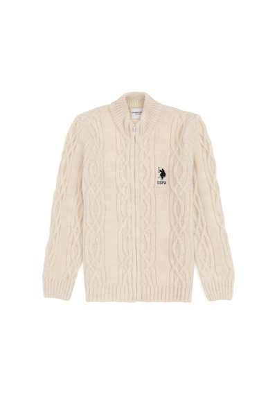 U.s. Polo Assn. Erkek Çocuk Hırka Triko 50317133-vr256 İnci