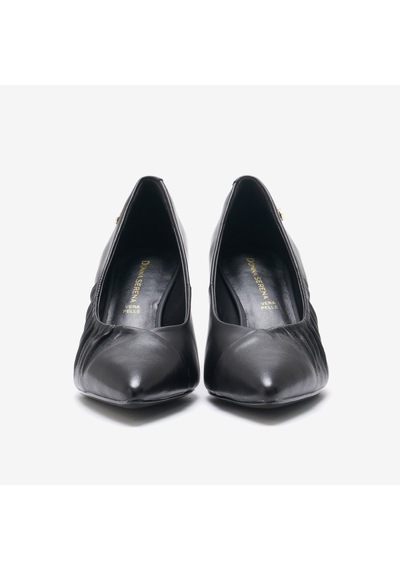 Black Topuklu / Stiletto Kadın 096225dp Donna Serena siyah