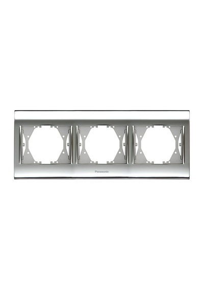 Panasonic Thea Blu Chrome Beyaz Üçlü Çerçeve Wbtf08035ch Tr